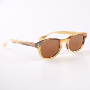Gafas de Sol Hechas a Mano con Montura de Cuerno de Búfalo Natural, Diseño Moderno y Antiguo, Lentes de Moda Elegantes para Uso Casual al Aire Libre - Product Image 4