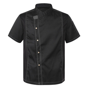 Nuevo Uniforme de Chef con el Mejor Diseño, Unisex, Poliéster/Algodón, Lavable, Personalizable con Impresión Digital, MOQ Bajo, Uniformes para Restaurantes - Product Image 1