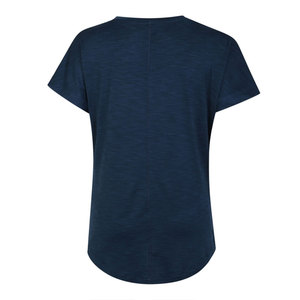 เสื้อยืดคอกลมแขนสั้นผ้าสัมผัสนุ่มสบายสำหรับผู้หญิง สไตล์ลำลอง ทรงหลวม เสื้อผ้าฤดูร้อน ผู้ผลิตตามสั่ง - Product Image 2