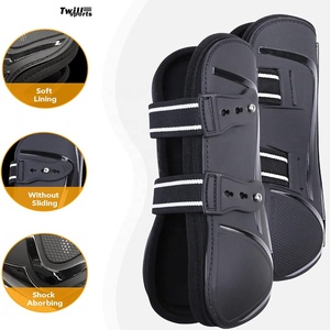 1 ชุดปรับขนาดเอ็นม้ารองเท้าป้องกันขาม้าห่อปรับรองเท้าเอ็นม้า - Product Image 1