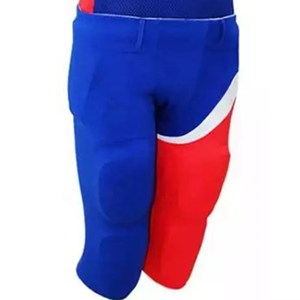 Tenue d'équipe de football américain grande taille personnalisable, kit complet saison, 100 % polyester, impression sublimée, manches courtes, coupe athlétique - Product Image 6