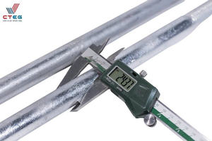 Boulons de fixation pour aciers de construction, tiges filetées à double extrémité galvanisées à chaud pour l'approvisionnement industriel - Product Image 6