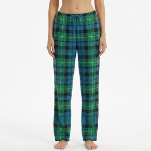 Diseño de Tartán Personalizado, Casual, de Calidad y Elegante, Tejido con Algodón para Pantalones de Mujer - Product Image 2