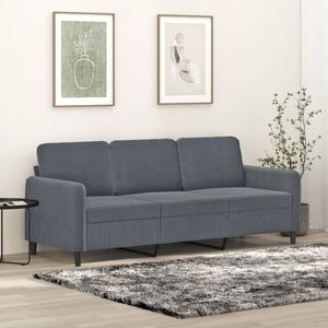 70,9 \ "de terciopelo de 3 plazas sofá gris oscuro muebles de sala de estar - Product Image 1