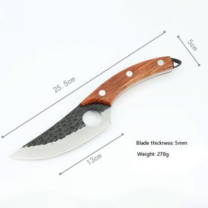 Piccolo coltello da macellaio Scimitar per carne e ossa coltelli da cucina USPS spedizione - Product Image 6