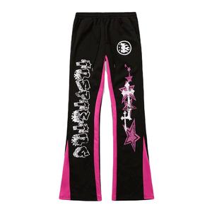 กางเกงวอร์มขาบานผู้ชาย ขายส่ง แบบสั่งทำ น้ำหนักเบา ระบายอากาศได้ดี ผ้าฝ้าย 100% คอลเลคชั่นฤดูหนาว กางเกงจ็อกเกอร์ - Product Image 1