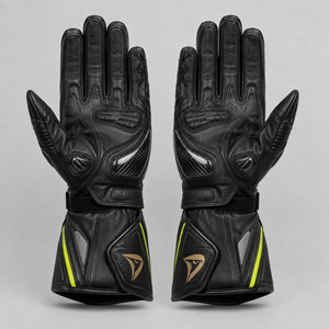 Fabricant OEM, vente en gros, gants de course moto personnalisés, cuir véritable, protection des articulations en carbone, gants de moto - Product Image 2