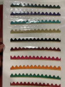 Elegante encaje de algodón con bordes de encaje, ideal para vestidos, ribetes de dupatta y prendas de diseñador. - Product Image 2