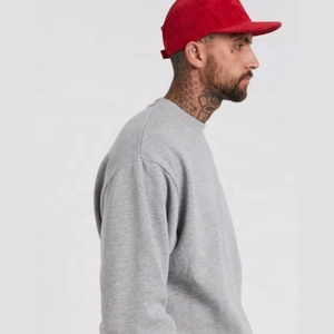 Sudadera Extra Grande Personalizada, Algodón Premium, Cuello Redondo, Estilo Urbano, Casual, Gruesa, OEM, Marca Privada - Product Image 4