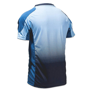 Camiseta de Fútbol de Secado Rápido de Alta Calidad Hecha de Material de Poliéster/Algodón, Logotipo Frontal Personalizado, Camiseta Deportiva de Fútbol - Product Image 2