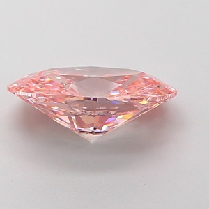 Diamant rose fantaisie de 1,80 carat, ovale, cultivé en laboratoire, CVD, clarté VS1, excellente taille, diamant rose éthique non monté - Product Image 5