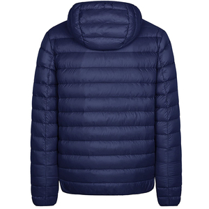 Customizes puffy down polyester down filling plain quilted padded bubble <b>jacket</b> Windbreaker coat outdoor <b>Jacket</b> for men OEM - Product Image 2