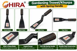 HIRA 32721 Truelle de jardinage/Khurpa pour le jardinage - Product Image 3