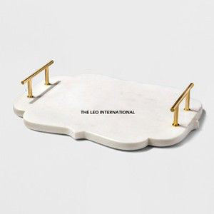 Bandeja de Platos Creativa con Acabado Pulido Brillante y Forma Geométrica de Material Madreperla, Duradera - Product Image 2