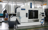 Centre d'usinage vertical CNC VMC1370 BT50, magazine à 24 outils, déplacement 1300 x 700 x 700 mm, pièces en aluminium