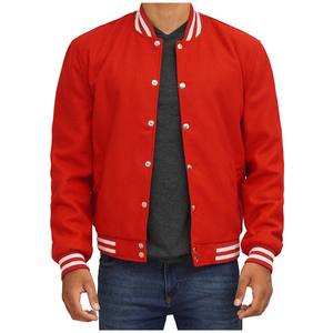 Veste bomber en chenille brodée de qualité supérieure, bleu royal, mélange de laine, personnalisable, OEM, 4XL, collection hiver - Product Image 5