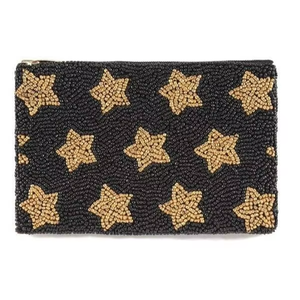 Coin Pouch with Intricate Seed Bead Embroidery Patterns Durable and Wholesome Beaded Coin Purses - Product Image 1