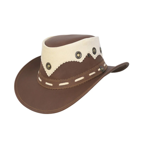 custom Handmade unisex Cowhide Hair On Leather Top <b>Hat</b> With Western <b>Band</b> Festival Style custom logo and design - Product Image 4