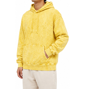 Sudadera con Capucha Estilo Vintage Lavado Ácido, Marca Privada, Unisex, para Hombre y Mujer, Felpa Gruesa, Ropa Urbana, Fabricante de Ropa con Logotipo Personalizado - Product Image 3