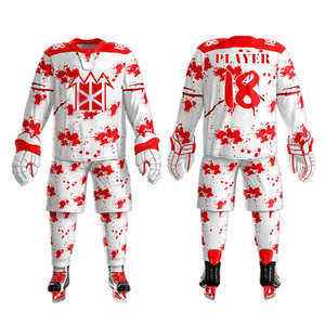 Tenue d'entraînement de hockey sur glace unisexe coupe-vent 100 % polyester avec logo et design personnalisés haute qualité 2026 - Product Image 6