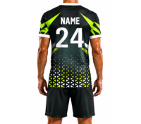 Service de personnalisation de logo, maillot de football 3D pour adulte, ensemble complet de tenue d'entraînement de football pour homme, maillot de football imprimé, respirant et à séchage rapide
