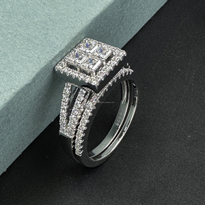 Anillo de Compromiso con Diamante Cultivado en Laboratorio, Corte Brillante, Color D, Certificado IGI, Marca RB Gems, para Mujer - Product Image 3