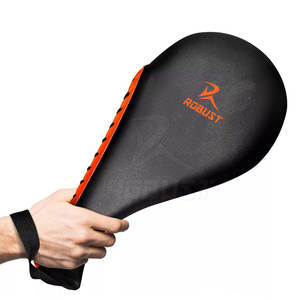 Almohadillas de Taekwondo de Cuero Vacuno Ecológico para Entrenamiento y Práctica, Aptas para Principiantes y Usuarios Avanzados, Resistentes y Confiables - Product Image 3