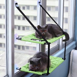 Lettino per Gatti a Doppio Livello con Ventose, Accessorio per Arrampicata e Relax per Gatti - Product Image 4