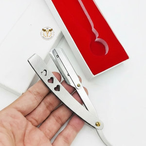 Turkish Professional Classic Straight Edge Barber <b>Razor</b> <b>Single</b> <b>Blade</b> Stainless Steel Foldable Shaving Salon Use Men Grooming - Product Image 6
