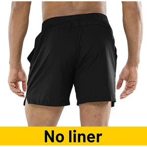 Shorts de sport plissés pour hommes, look classique et sportif, coupe ajustée, décontracté, golf, tennis, entraînement, léger, respirant, séchage rapide, coupe-vent - Product Image 2