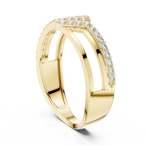 Solid Gold Men's Diamond Signet <b>Ring</b> <b>Iced</b> Out Square Cluster Diamond <b>Ring</b> Natural & Lab Grown Diamond OEM ODM - Product Image 2