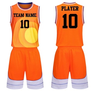 Ensemble d'uniformes de basketball pour jeunes, tissu confortable et durable, maillot et short d'entraînement et de match avec impression personnalisée - Product Image 3