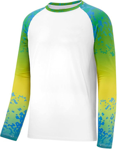 Camiseta de Manga Larga Verde Oscuro para Hombre, Transpirable, de Secado Rápido, para Actividades al Aire Libre - Product Image 4