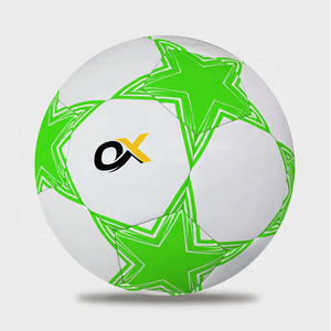 Balón de Fútbol Ox Talla 5 con Diseño de Estrellas Azules Serigrafiadas - Product Image 6