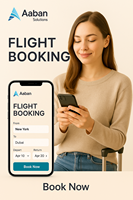Aplicación móvil de reserva de billetes de vuelo con función personalizada y diseño disponible Desarrollo de aplicaciones móviles (Android / iOS)