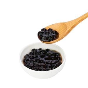 Perlas de Tapioca de Cocción Rápida - Ingredientes para Té de Burbujas con Azúcar Negra de Taiwán - Product Image 1
