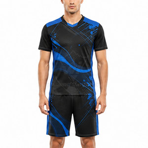 Conjunto de uniforme de fútbol para hombre, ligero, transpirable, diseñado para entrenamientos, partidos y competiciones de equipo. - Product Image 3