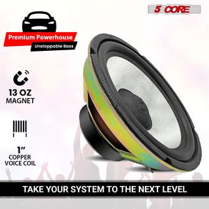 Subwoofer PA DJ da 900W, 8 Pollici, 8 Ohm, Componente di Ricambio per Bassi Profondi - Product Image 6