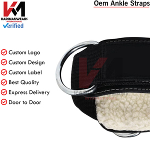 Premium Ankle Strap Gym Cable Attachment Leg Workout Glute Fitness Strap OEM Supplier - Product Image 5