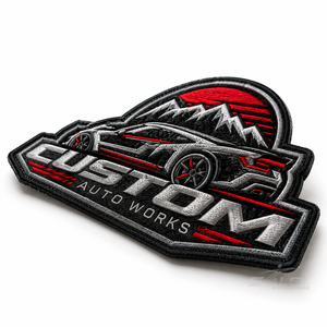 Écussons brodés de marque de mode en gros, badges logo OEM à coudre ou thermocollants pour vêtements et accessoires - Product Image 2