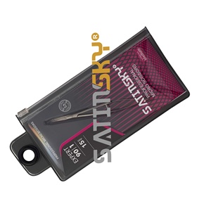 Tijeras profesionales para cutículas con hoja curva de 15 mm, herramienta de manicura de acero, para manicura, pedicura y arte de uñas. - Product Image 1