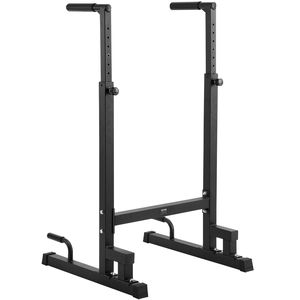 500 libbre capacità Dip Bar basamento regolabile in altezza per allenamento Fitness Dip Bar Station stabilizzatore per palestra di casa Parallette Push Stand - Product Image 1