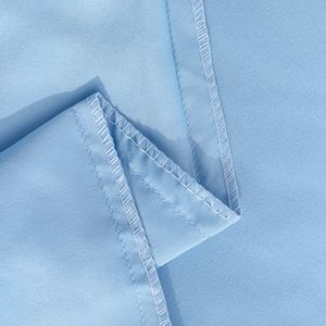 Set di biancheria da letto in microfibra blu cielo tinta unita lussuosamente morbido e resistente - Product Image 2