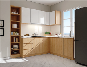 MDF Particle Board Eco-Friendly Modern PLYWOOD Home Furniture Durable Vietnam Kitchen <b>Cabinets</b> - Product Image 4