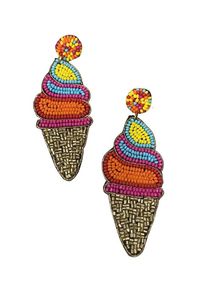 Designer Seed Bead <b>Earrings</b> Colorful Boho <b>Handmade</b> <b>Earrings</b> for Daily Wear At Best Price - Product Image 4