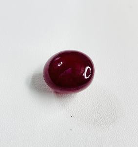 Fine Quality 100% Natural Reddish Pink <b>Ruby</b> Cabochon 42.56 Carat Heat-Treated Round Shape Loose Gemstone for Jewelry Making - Product Image 2