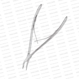 Tebbetts Rongeur 6-1/4" 16cm 2.5mm pour la résection des os de la colonne vertébrale nasale, des cartilages, des cartilages turbinés et des voûtes nasales, instrument de rhinoplastie et de septoplastie - Product Image 4