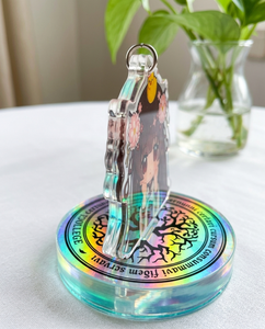 Stunning Acrylic Plastic <b>Anime</b> Fairy Theme <b>Keychain</b> with Custom Logo Durable Design for Displaying Favorite Characters Any Space - Product Image 3