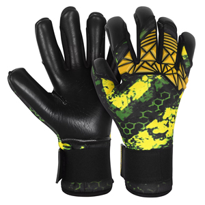 ถุงมือผู้รักษาประตู OEM ผลิตในปากีสถาน ระบายอากาศได้ดี ถุงมือฟุตบอลผู้รักษาประตู รุ่นล่าสุด - Product Image 5