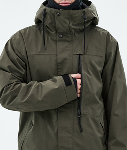 2026 Winter Snowboard Ski Jacket Custom Panel Design Waterproof Windproof <b>Thermal</b> Insulated Zipper -Tex Ski Wear - Product Image 5